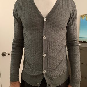 Versace collection cardigan used once